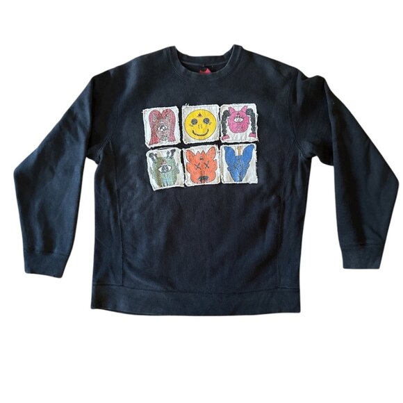 Ukeme Official Tops - Ukeme Official 6 pc. Family Sweatshirt Patchwork Size L